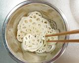 シークヮーサーで作る酢れんこん作り方4写真