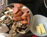 ほうれん草ときのこのバターソテー作り方1写真