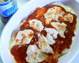 餃子の皮で簡単✿とろ～りラザニア♬作り方7写真