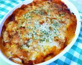 餃子の皮で簡単✿とろ～りラザニア♬作り方10写真