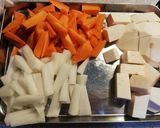 精進出汁とごま油が決め手！けんちん汁作り方3写真
