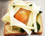 エッグチーズブロッコリートースト作り方6写真