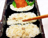 クリスマスおにぎらず 簡単 ささみカツ作り方2写真