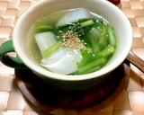 美味しさまるごと★かぶの中華風スープ作り方4写真