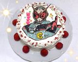 仮面ライダージオウ弁当 キャラ弁作り方12写真