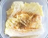白菜のチーズソース作り方3写真