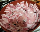豚ロース照り焼き生姜添え作り方1写真