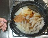大根こんにゃく味噌煮物♪簡単ダイエットに作り方10写真
