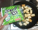 厚揚げ枝豆ツナ缶炒め♪簡単フライパンで作り方5写真