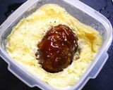 お弁当！ミニハンバーグエッグ作り方3写真
