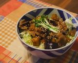 【10分丼】茄子と豚バラの甘辛どんぶり作り方5写真