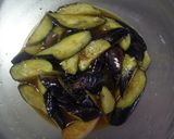 茄子の揚げ浸し(わさび風味)作り方4写真