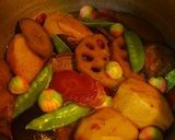 手鞠麩入りお煮しめ【2012年のおせち】作り方25写真