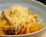 野菜もりもりガーリックトマトの鍋しゃぶ作り方4写真