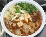 簡単☆乾燥きのこ＆野菜で赤味噌ちゃんこ鍋作り方24写真