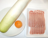 大根の陳皮煮物♪簡単ストレス・みかんの皮作り方1写真
