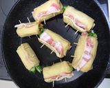冷蔵庫の残り野菜を消費！油揚げ肉巻き作り方7写真