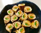 冷蔵庫の残り野菜を消費！油揚げ肉巻き作り方11写真