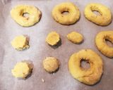型不要HMでりんごのふわふわ焼きドーナツ作り方13写真