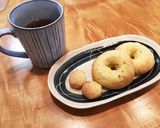 型不要HMでりんごのふわふわ焼きドーナツ作り方15写真