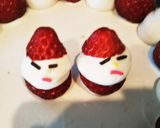 カップケーキDEサンタ作り方9写真