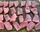 さす(ビンチョウマグロ)の昆布〆作り方3写真