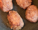 簡単美味しい甘酢半熟卵の牛肉巻き作り方4写真