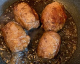 簡単美味しい甘酢半熟卵の牛肉巻き作り方5写真