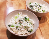 じゃことごまと小松菜の混ぜご飯作り方8写真