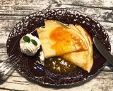 クレープ＊オレンジフルーツソースを添えて作り方9写真