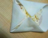ブリトー風春巻きハムチーズ作り方4写真