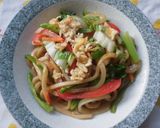 白菜入り焼きうどん♪作り方2写真