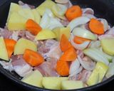 鶏肉じゃが作り方1写真