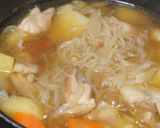 鶏肉じゃが作り方3写真