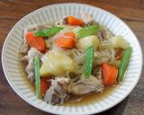 鶏肉じゃが作り方5写真