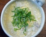 山芋と鶏肉の雑炊作り方5写真
