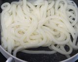 鶏ちゃん焼きうどん作り方3写真