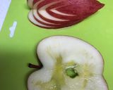 ひとつのリンゴで2体完成☆りんごのスワン作り方18写真