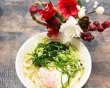 たまごと三つ葉のおうどん♡作り方3写真