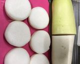 大根のちょっと手間な、短冊塩漬け作り方1写真