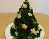 クリスマスツリーサラダ作り方16写真