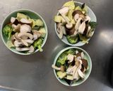 肉無チクワ洋風梅照りクリーム味野菜炒作り方10写真