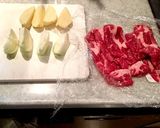 コクうま!薄切り牛肉のロール肉じゃが♪作り方1写真