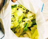 *白菜大量消費*ズボラ白菜の梅かつお和え作り方1写真