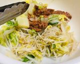 *白菜大量消費*ズボラ白菜の梅かつお和え作り方10写真