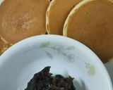 冷凍ﾊﾟﾝｹｰｷで【どら焼き】(^^)/作り方1写真
