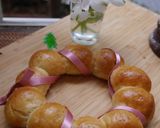 ちぎりリースパン☆作り方5写真