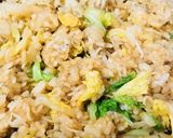 白菜＆しらすのキムチ風味チャーハン作り方3写真