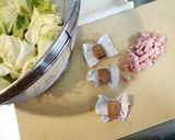 白菜たっぷりスープ作り方1写真