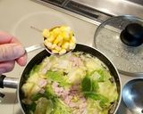 白菜たっぷりスープ作り方3写真